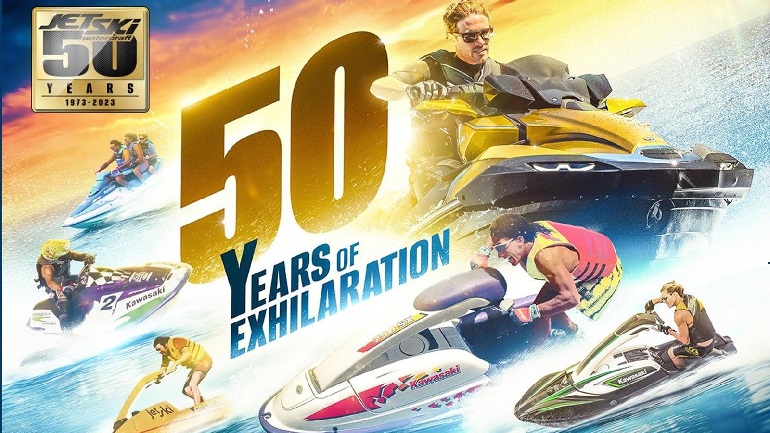 Η Kawasaki γιορτάζει τα 50 χρόνια του Jet Ski